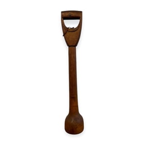 1800s Shovel Handle Wood Masher