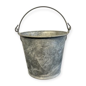 Small Galvanized Handled Pail