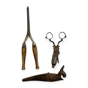Group of 3 Early Iron Pieces