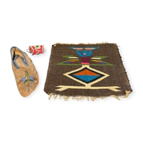 Grouping of 3 Native American Objects