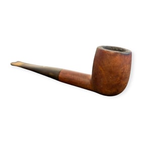 Marked LONDON Briar Wood Smoking Pipe