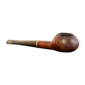 Low Bowl Marked Algerian Bruyere Pipe