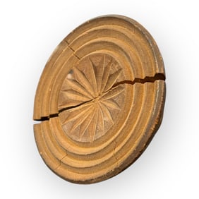 Antique Wood Butter print.