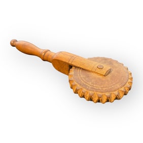 19 C All Wood Pastry Roller
