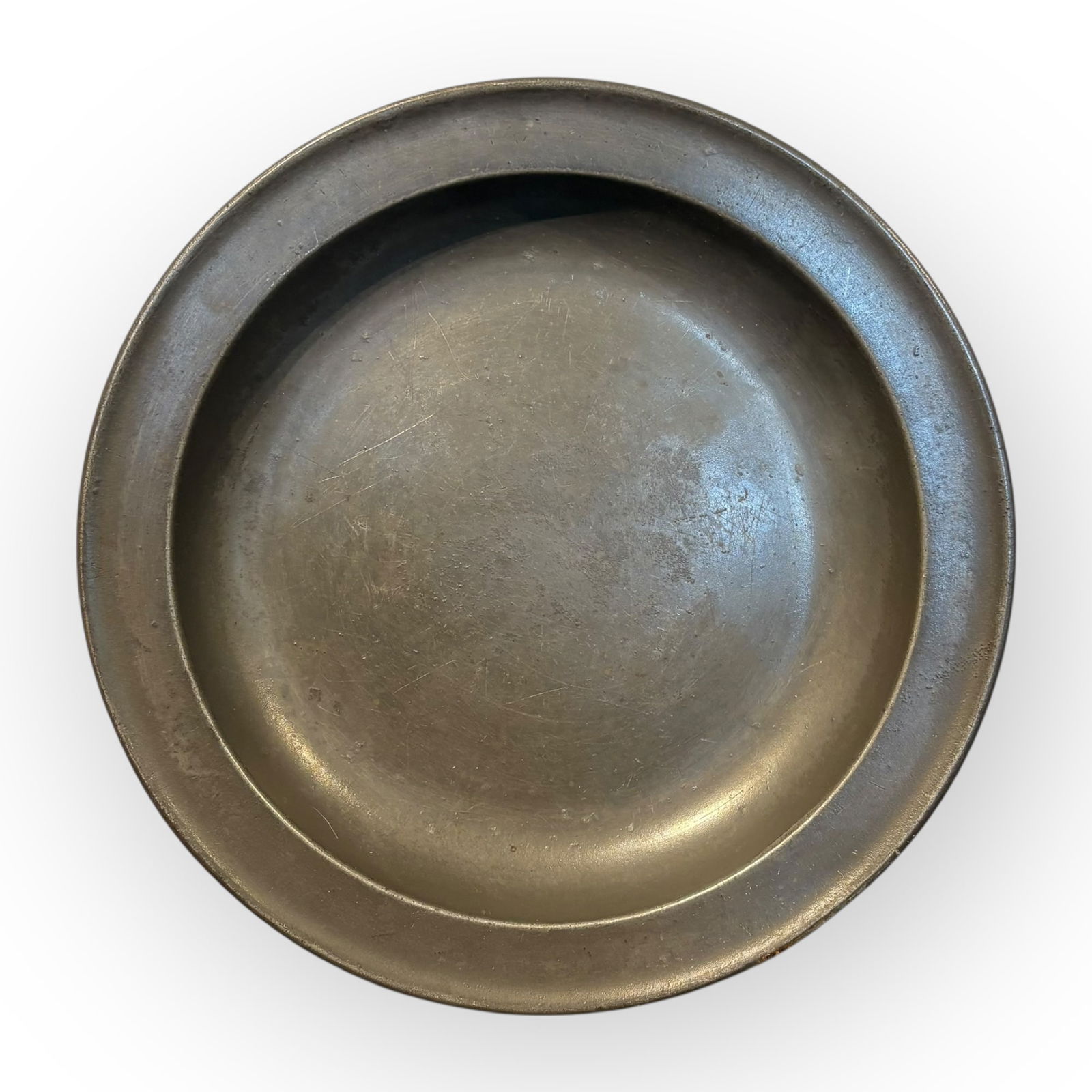 18th/19th C Continental Pewter Plate (1 of 3)
