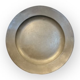 18th C Robert Bush Hallmarked Pewter Bouge