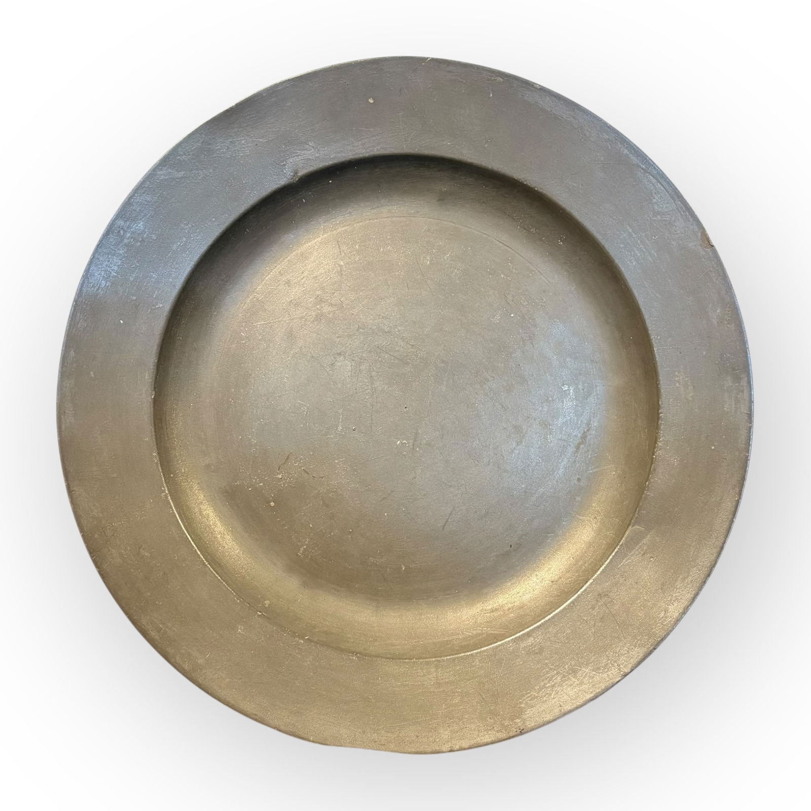18th C Robert Bush Hallmarked Pewter Bouge: Clean 18th century hallmarked Robert Bush 9 1/2 inch pewter Bouge