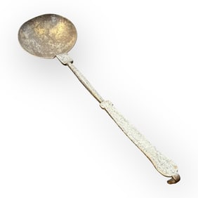 18th C Forged Iron Ladle