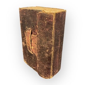 Small Leather Bound 1848 Bible