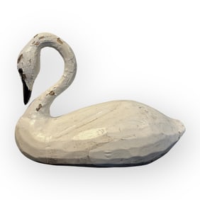Wood Swan Decoy