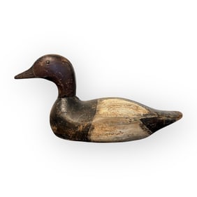 Good Vintage Old Painted Duck Decoy