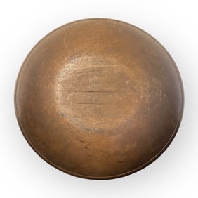 19th C 15 Inch Wood Dough Bowl