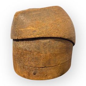 Wood Kepi Hat Mold