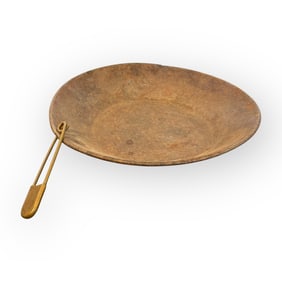 Early Tin Gold Panners Pan