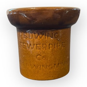 Miniature Red Wing Sewer Tile