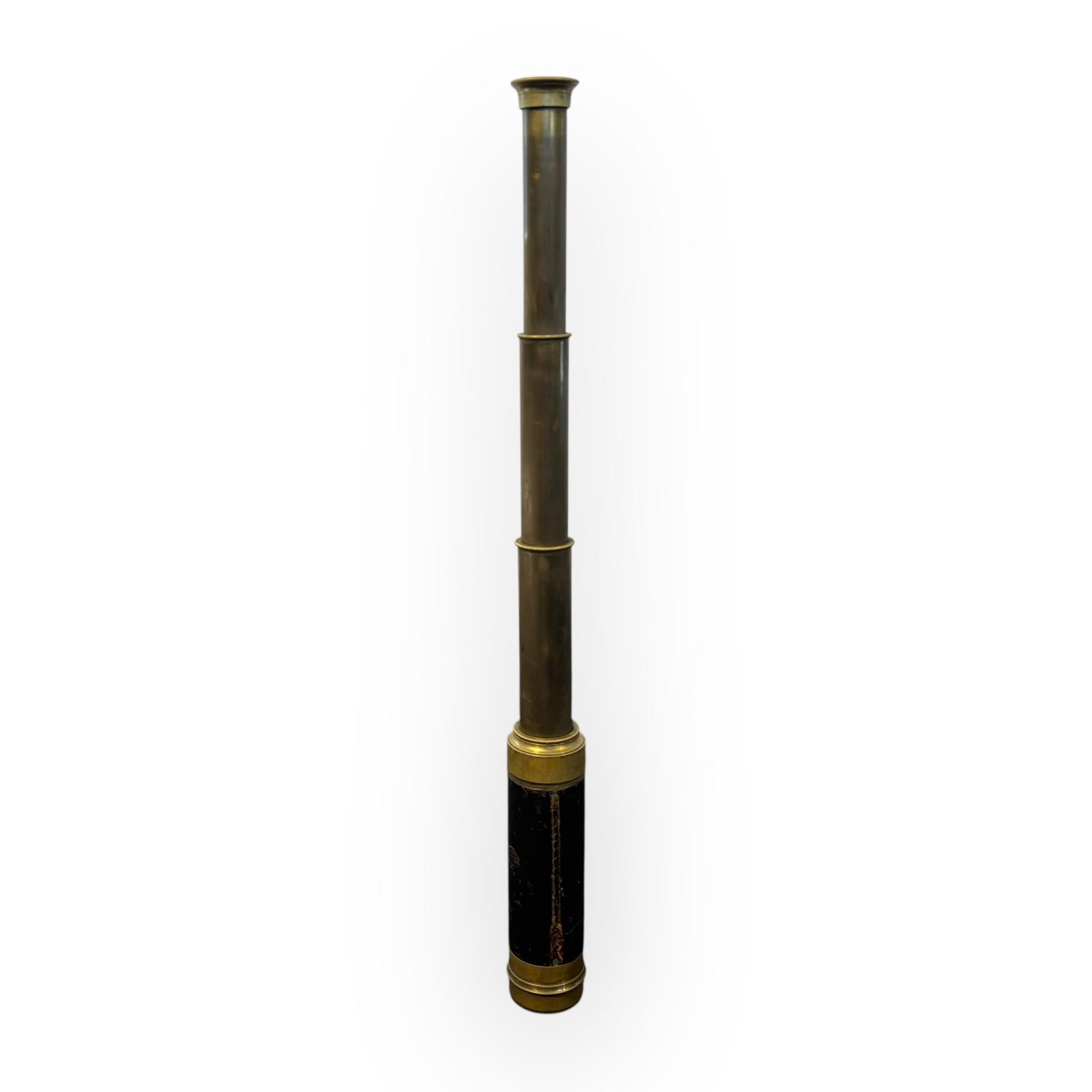 Antique Expandable Brass Telescope (1 of 2)