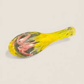 Antique Cased Glass Darning Egg