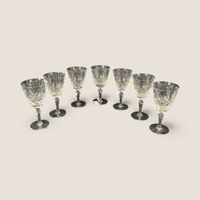 Set Of Stuart Crystal English Giblets