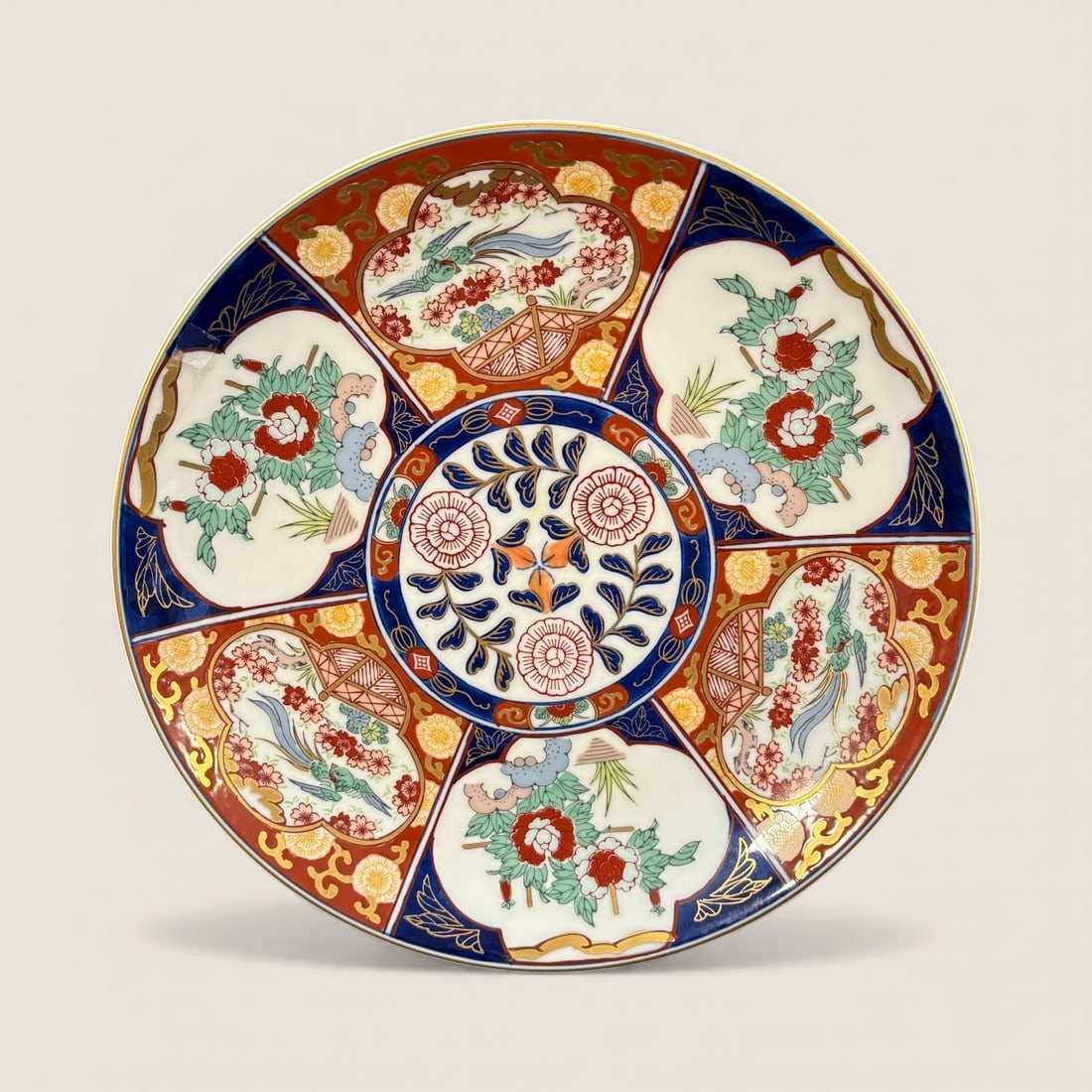 12 Inch Imari Type Charger (1 of 2)