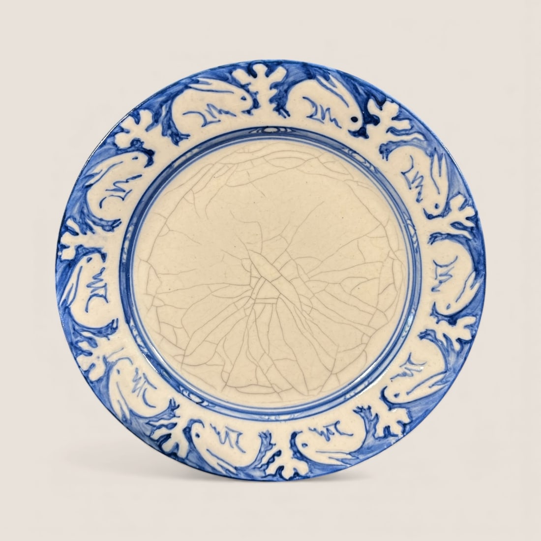 Rare Dedham Rabbit 8 1/2 Inch Plates (1 of 3)