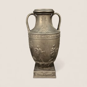Rare 19th C Wedgwood Basalt Urn