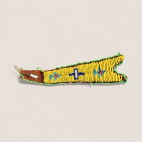 Native American Indian Beaded Drop