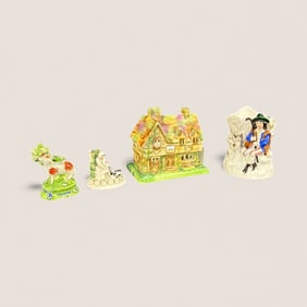 4 Misc. Pieces Staffordshire ?