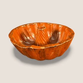 Redware Turks Cake Mold