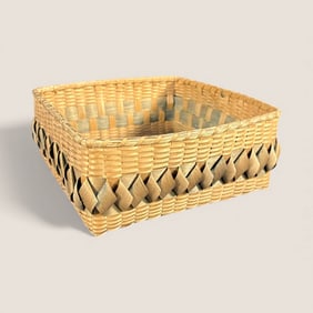 Antique Northeast Native American Indian Basket