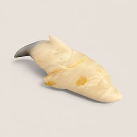Antique Stone Whale