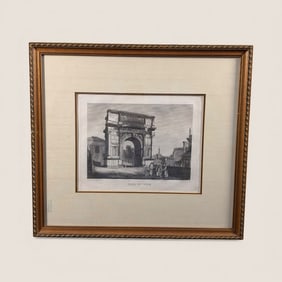 1843 Arco di Tito Engraving