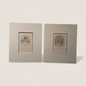 Photo Of " Letitia Christine Tyler " & Sarah Angelica Singleton Van Buren ".