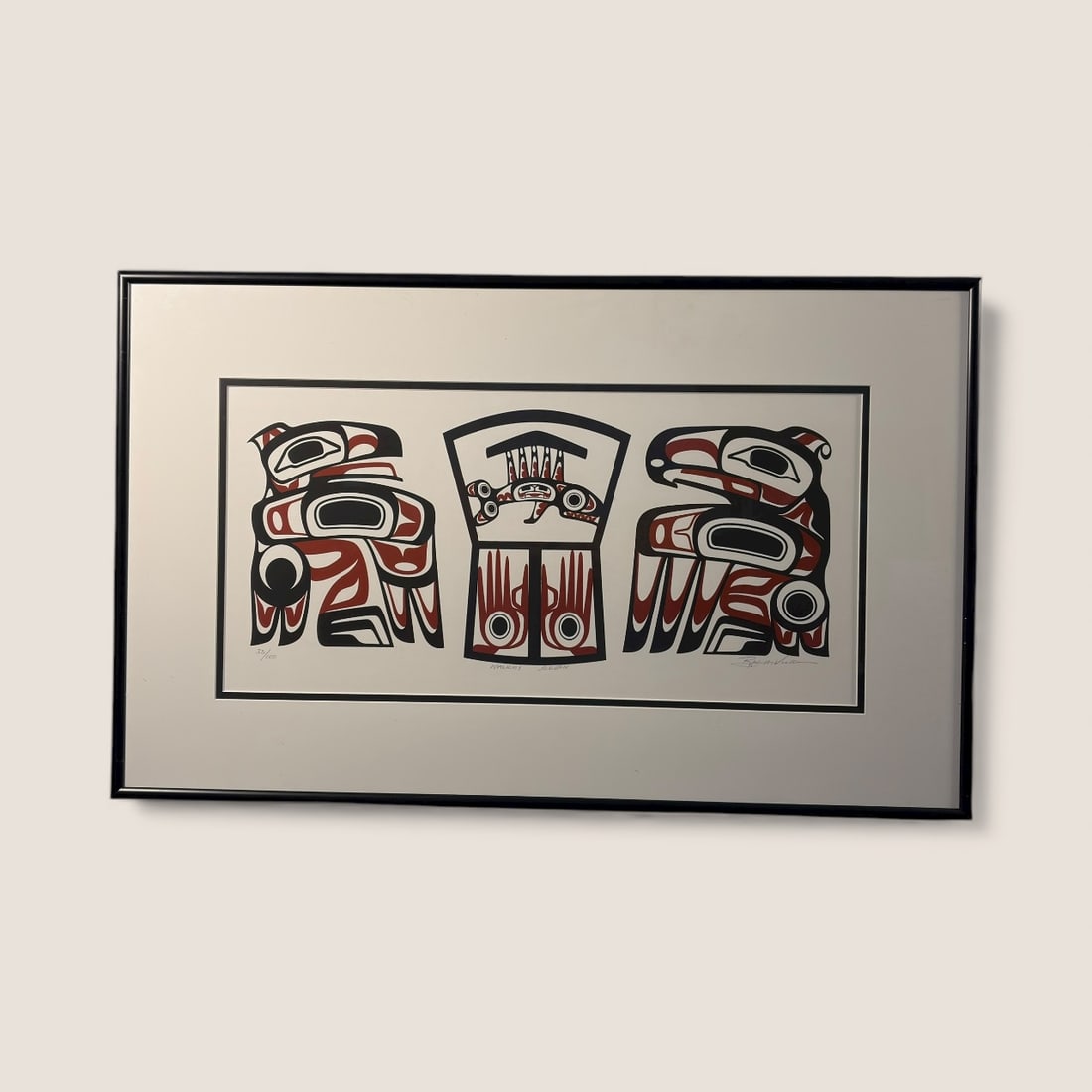 Northwest Coast Art Serigraph By Roy Vickers (1 of 4)