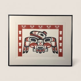 Northwest Coast Art Serigraph By Roy Vickers