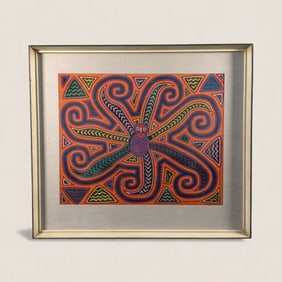 Panamanian Mola Textile Art