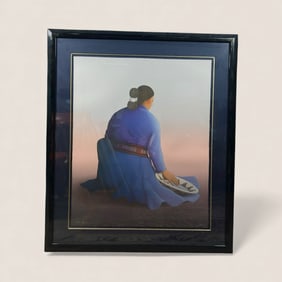 Atole (R.C. Gorman, 1990) Color Lithograph on Paper