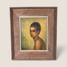 Katherine Harley (California/Wisconsin) Oil on Canvas Portrait
