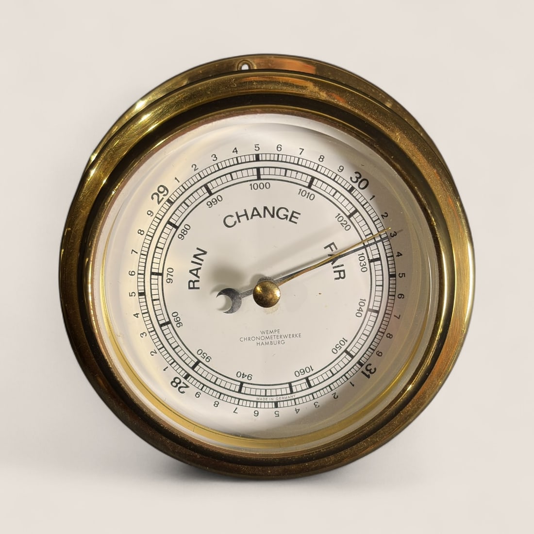 Wempe Chronometer Hamburg Atmospheric Pressure Gauge (1 of 1)