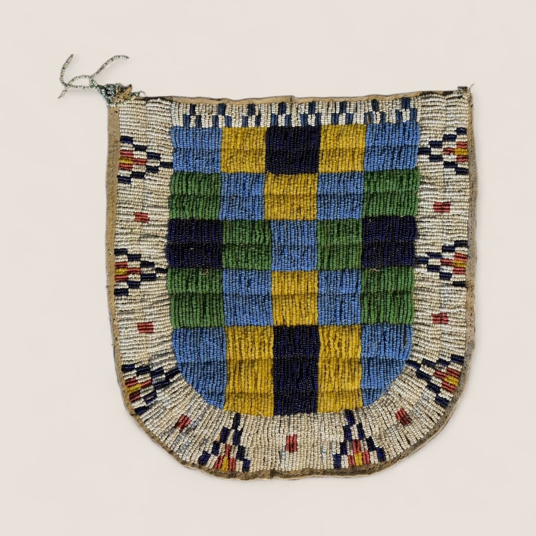 Plains Fully Beaded Pouch (1 of 2)