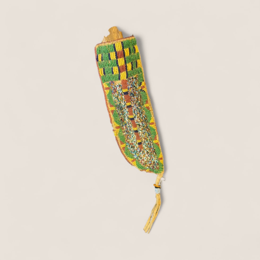 Superb Plains Beaded Knife Sheath (1 of 3)