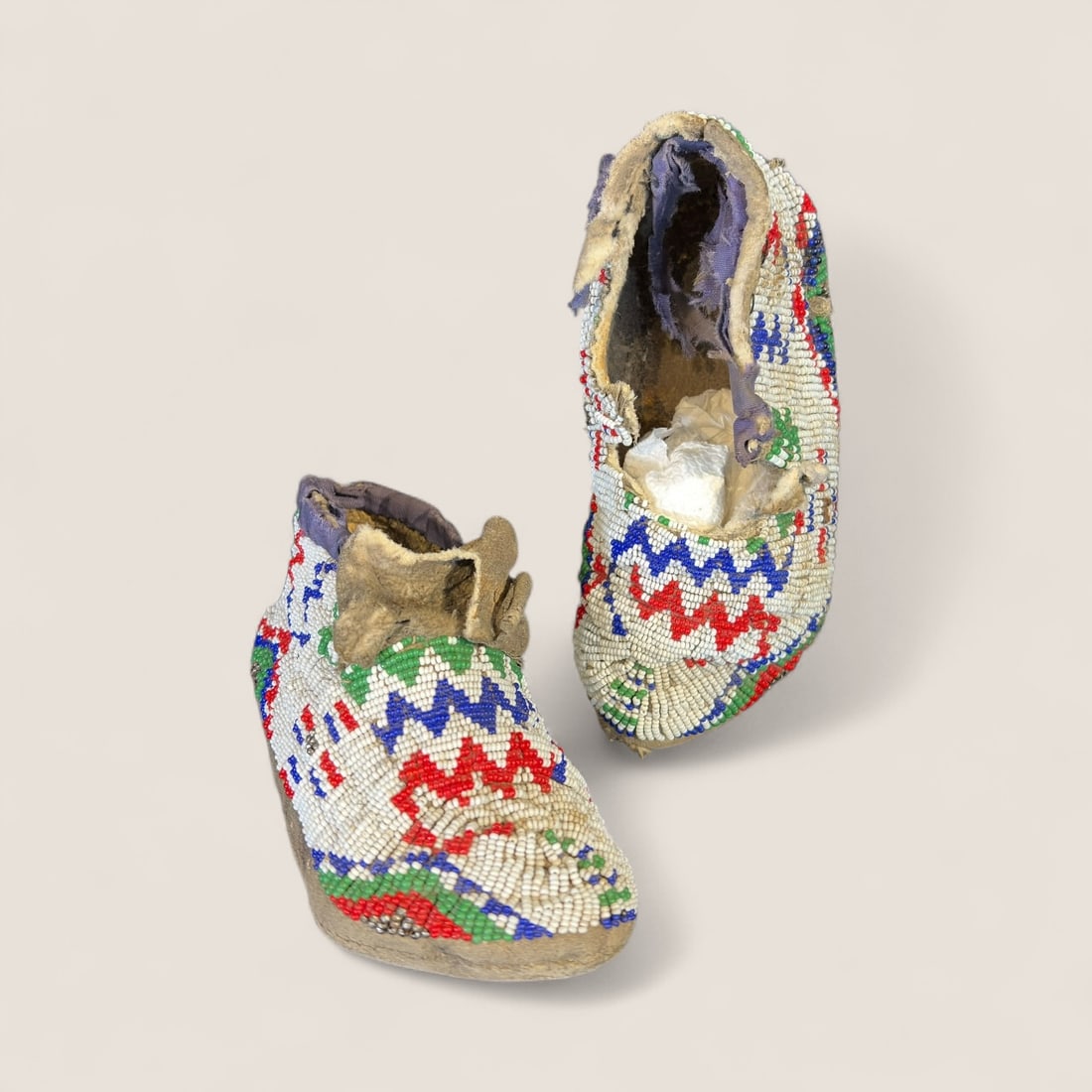 Plains Child's Moccasins (1 of 2)