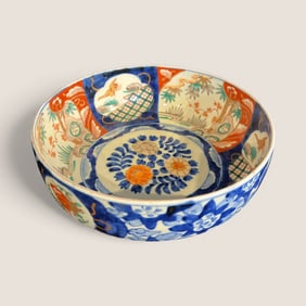 Imari Large Bowl, 11 Inch