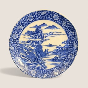 Antique Japanese Imari Porcelain Plate