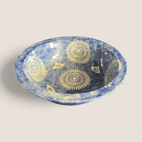 Early Chinese Starburst Bowl
