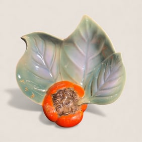 Anita Ware Japanese Porcelain Tomato Dish