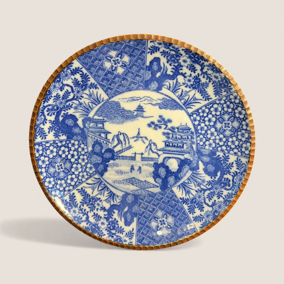 Imari Porcelain 12 Inch Plate: Good 12 inch Imari porcelain plate. Excellent original condition Ziebarth's is pleased to offer in-house shipping on all items purchased in our auctions. You can arrange for in-house shipping through