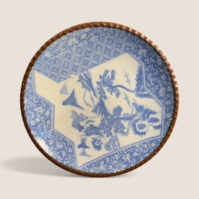 Japanese Igezara Plate