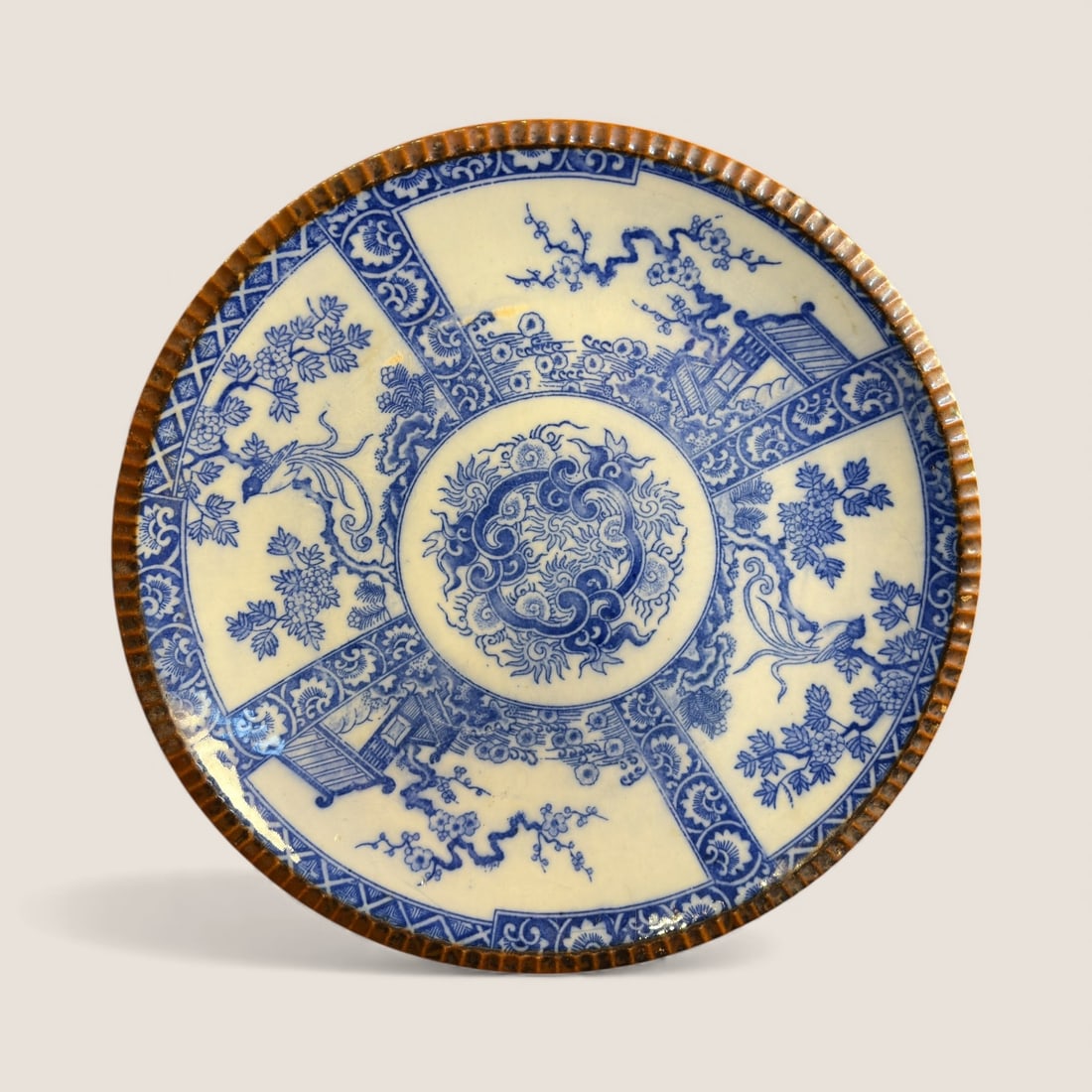 Imari Style Porcelain Plate (1 of 2)