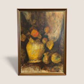 Oil Board By " Zvi Ehrman "  Jack-o--lanterns