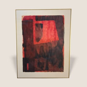 Original Watercolor By  " Manel Lledos "